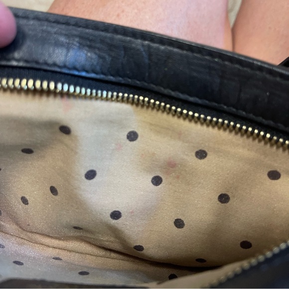 Classic Kate Spade canvas and leather logo wristlet! - Picture 7 of 8